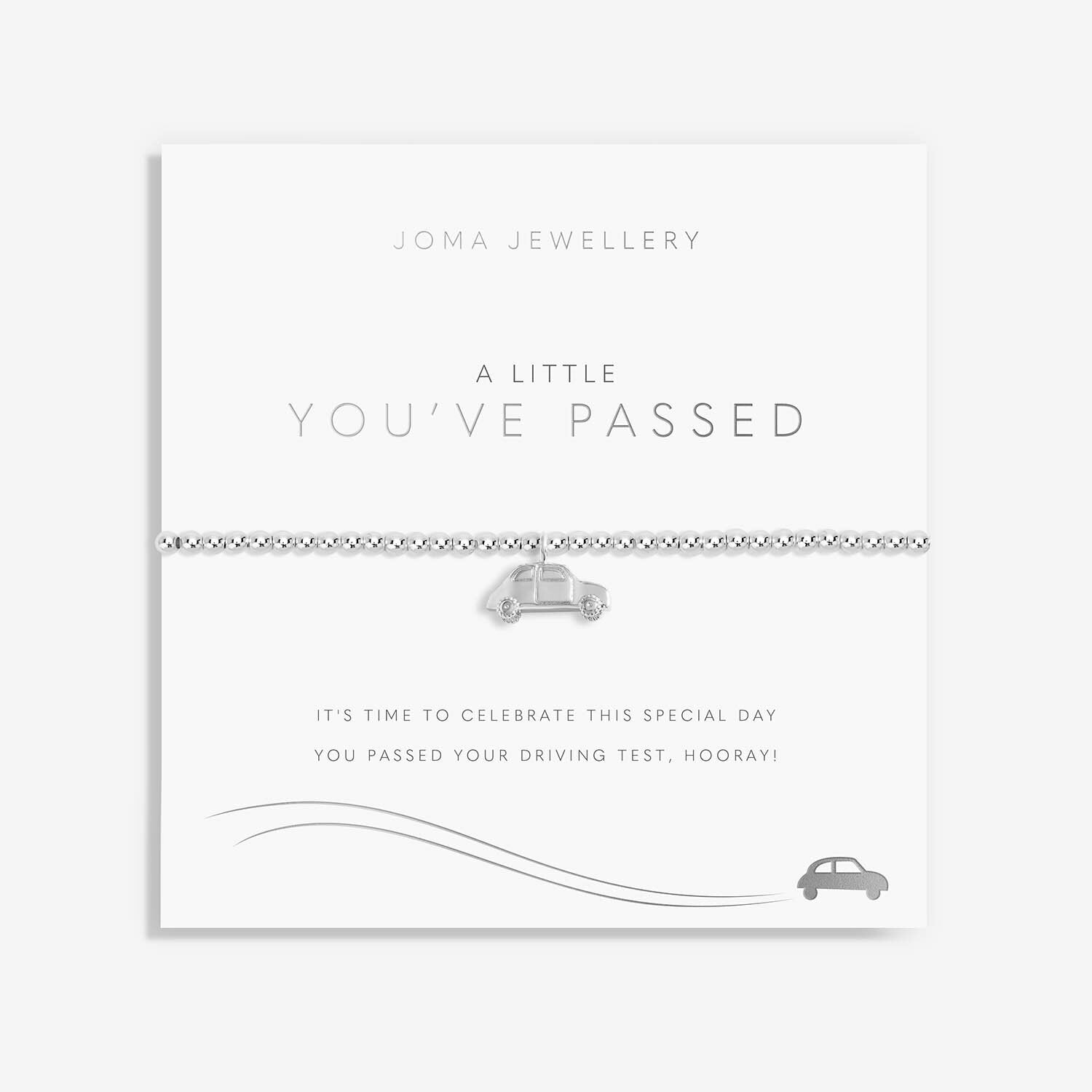 Joma Jewellery A Little 'You've Passed' Bracelet|More Than Just A Gift