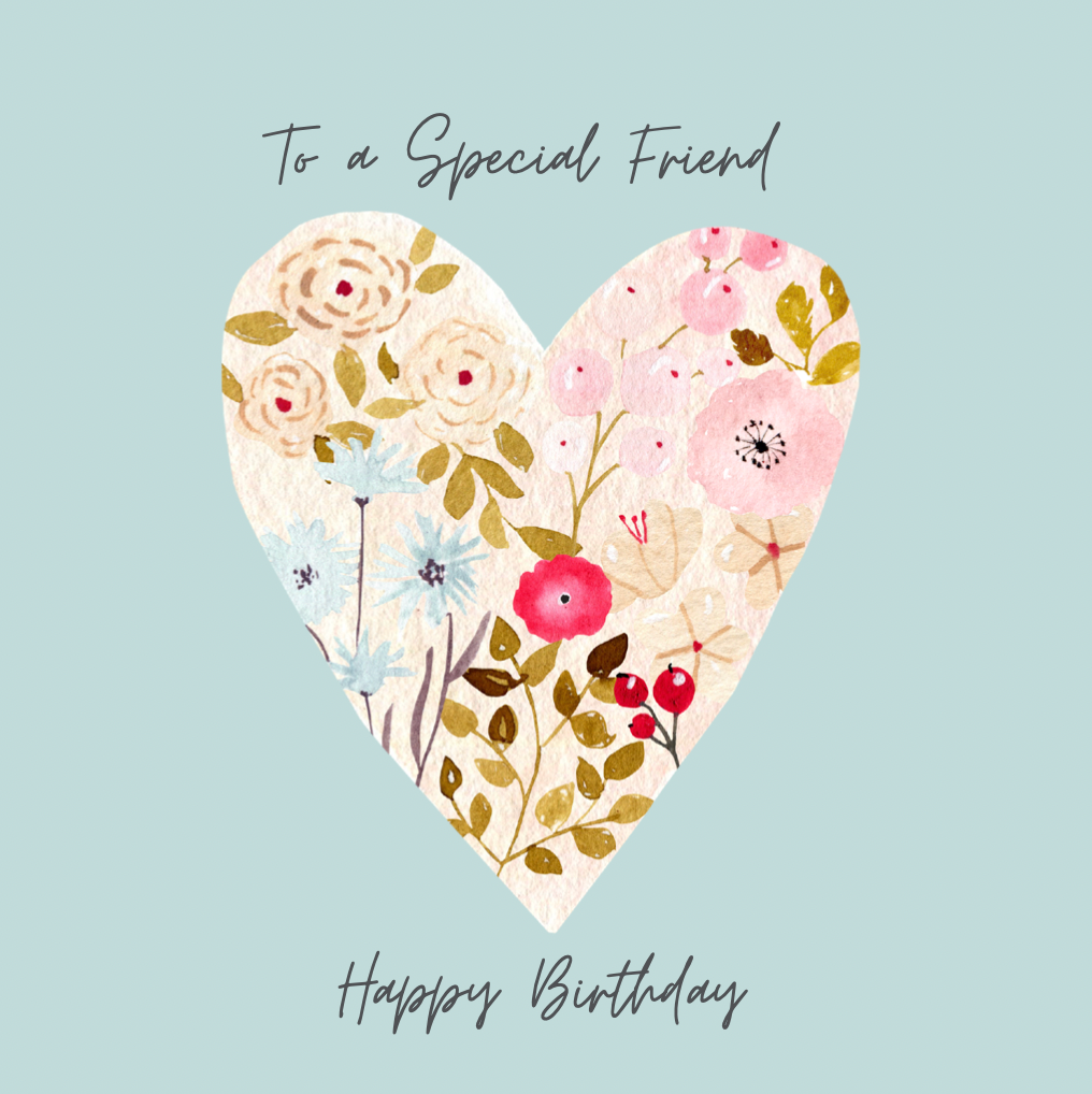 Ma Cherie Special Friend Birthday Card