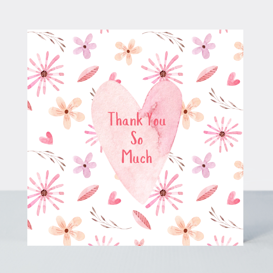 Sweet Hearts Thank You Card