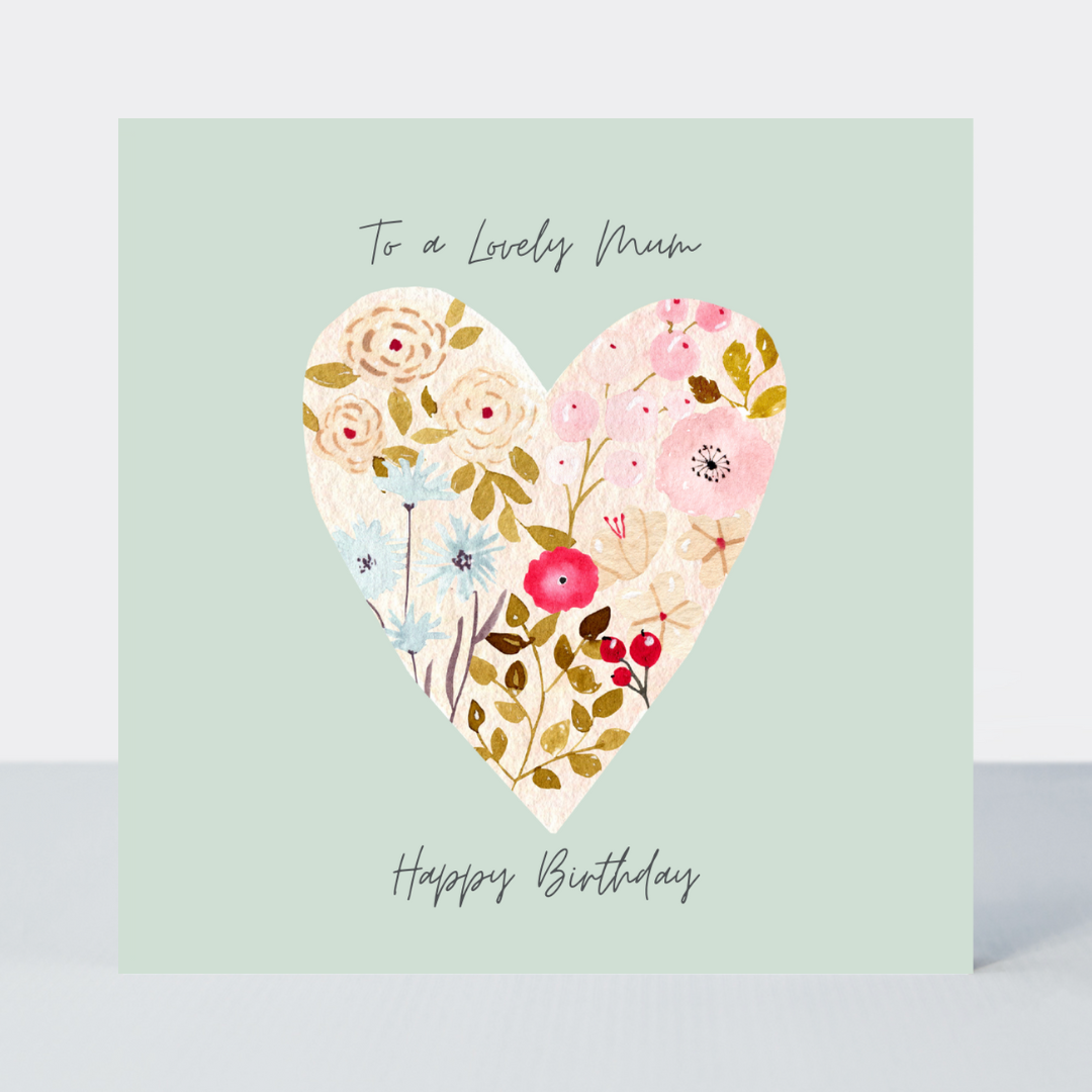 Ma Cherie Lovely Mum Birthday Card