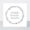 Little Words With Sympathy Card