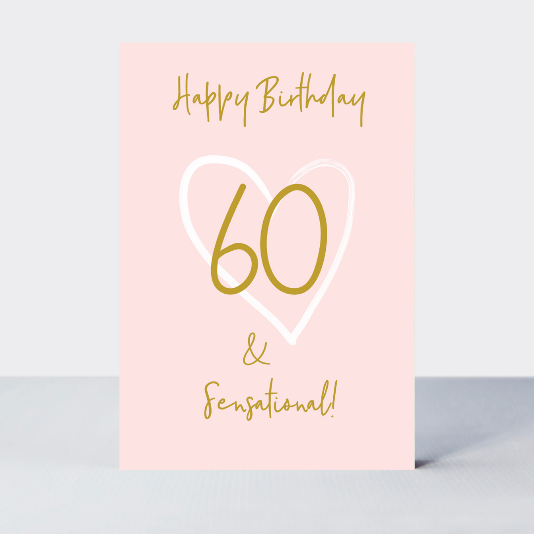 Wonderful You Age 60 Card - Foil