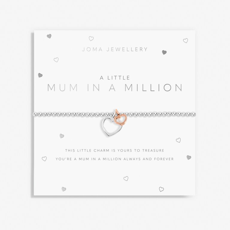 Joma Jewellery A Little 'Mum In A Million' Bracelet |More Than Just A Gift