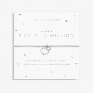 Joma Jewellery A Little 'Mum In A Million' Bracelet |More Than Just A Gift