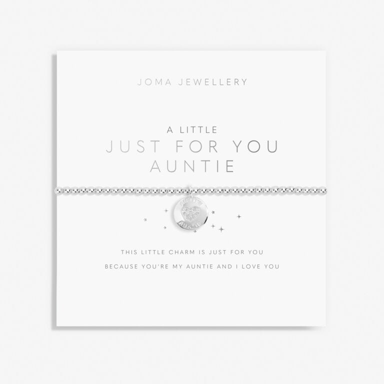 Joma Jewellery A Little 'Just For You Auntie' Bracelet|More Than Just A Gift