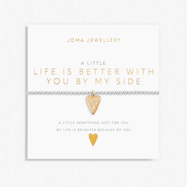 Joma Jewellery A Little 'Life Is Better With You By My Side' Bracelet|More Than Just A Gift