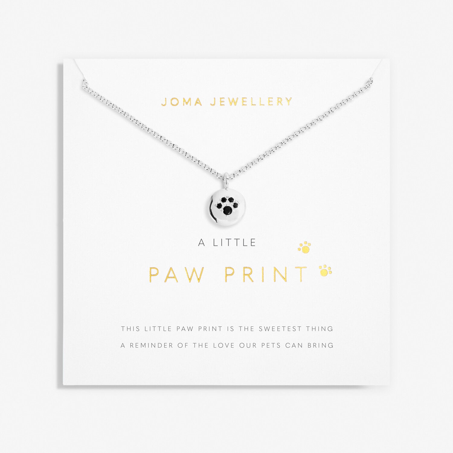 Joma Jewellery A Little 'Paw Print' Necklace |More Than Just A Gift