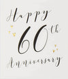 Orchid 60th Anniversary Card