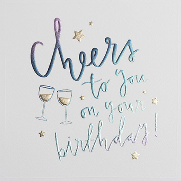Cloud Nine - Cheers To You On Your Birthday Card