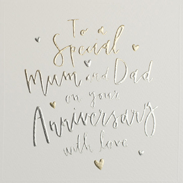Cloud Nine - Special Mum & Dad Anniversary Card