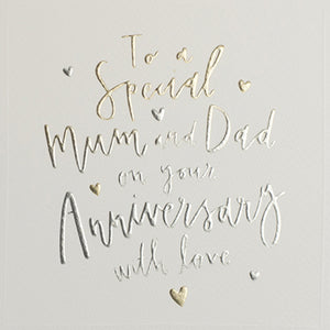 Cloud Nine - Special Mum & Dad Anniversary Card