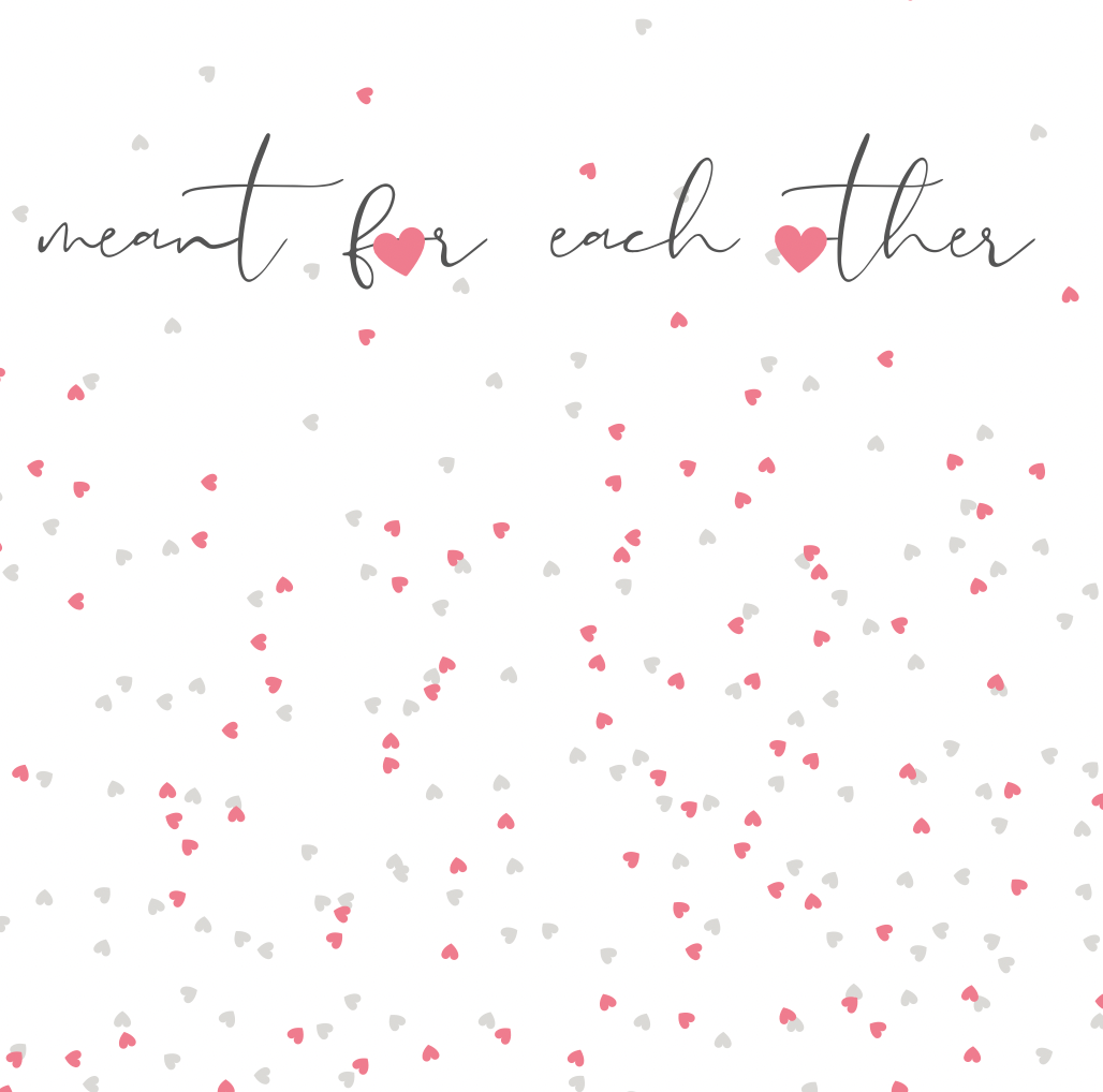 Something Simple Meant For Each Other Card