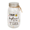 You Brightened Up My Year Light Up Jar