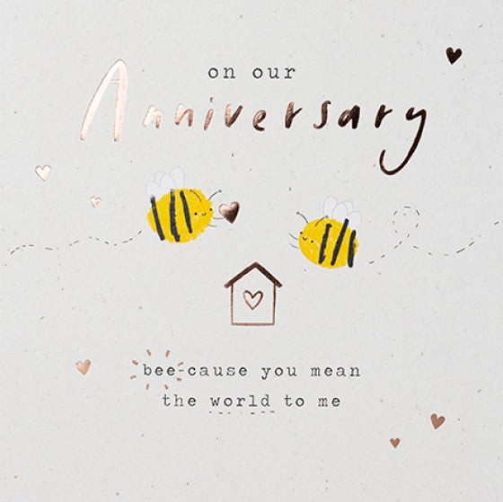 Pick 'N' Mix On Our Anniversary Card