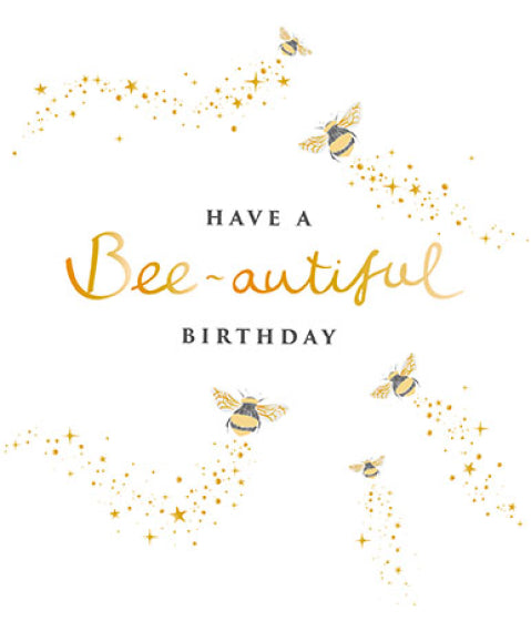 Mimosa - Have A Bee-autiful Birthday Card