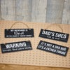 For Him/Dad Slate Plaque - Assorted