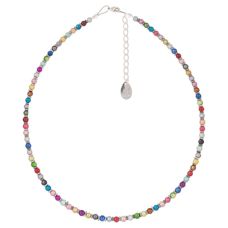 Carrie Elspeth Rainbow Miracle & Haematite Necklace