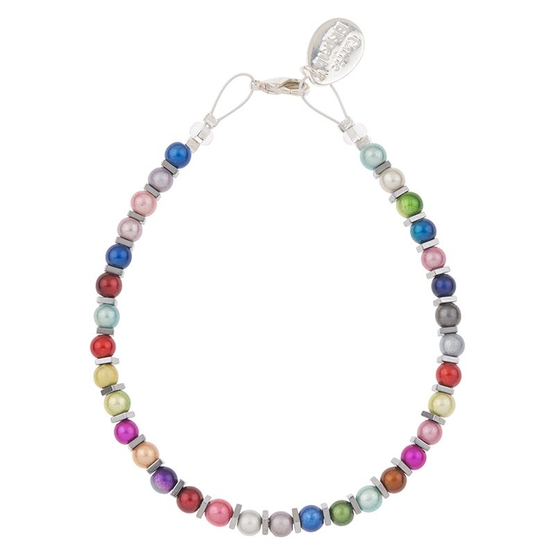 Carrie Elspeth Rainbow Miracle & Haematite bracelet