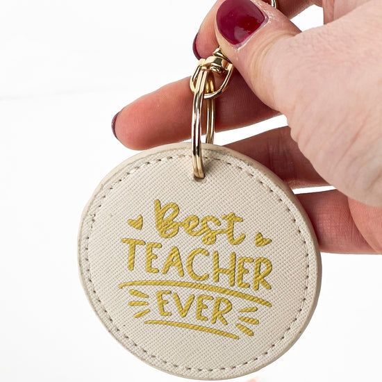 Best Teacher Key Ring