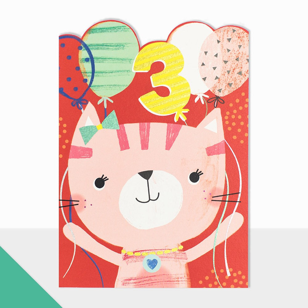 Artbox Age 3 Birthday Card