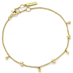 Ania Haie Gold Modern Drop Balls Bracelet | More Than Just at Gift | Narborough Hall