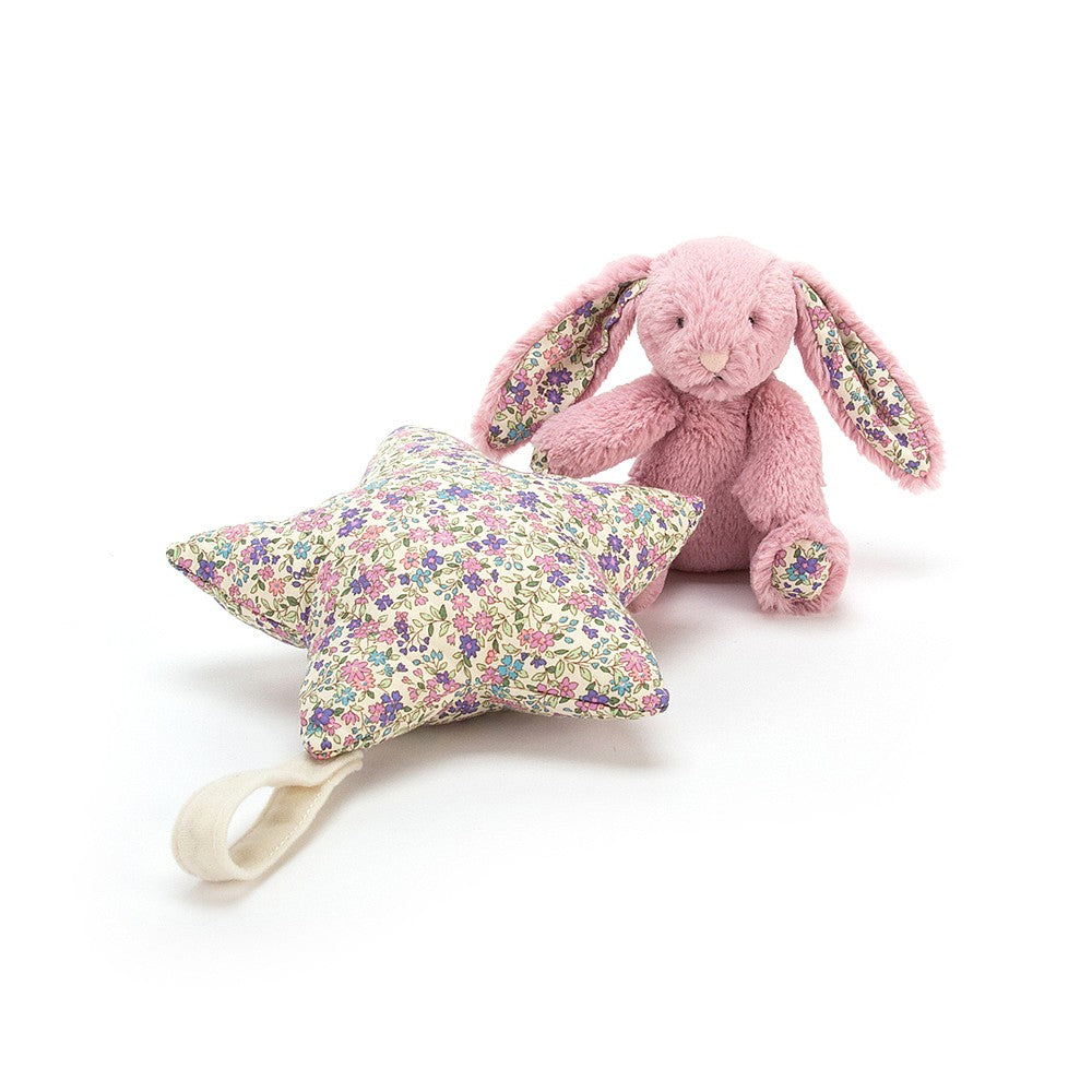 Jellycat Blossom Tulip Bunny Star Musical Pull