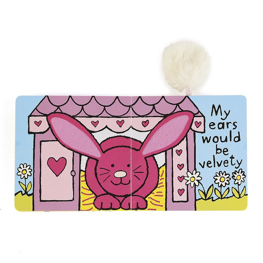 Jellycat If I Were A Rabbit Pink Book