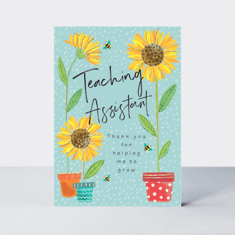 Bright Spark Teaching Assistant Thank You Card