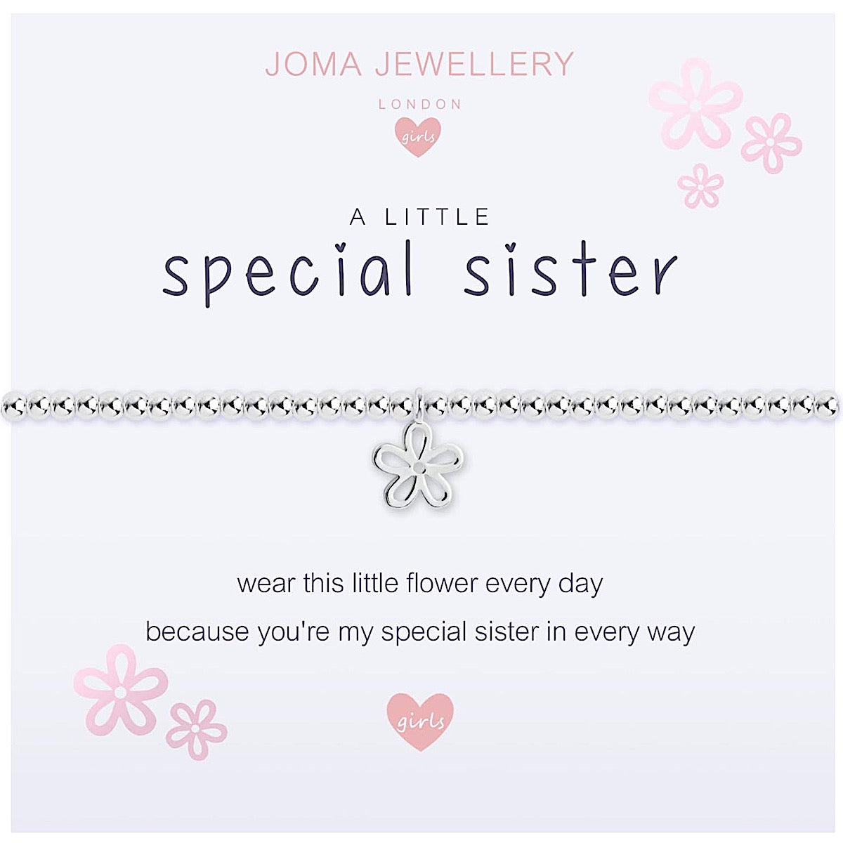 Joma Girls a little Special Sister Bracelet - star