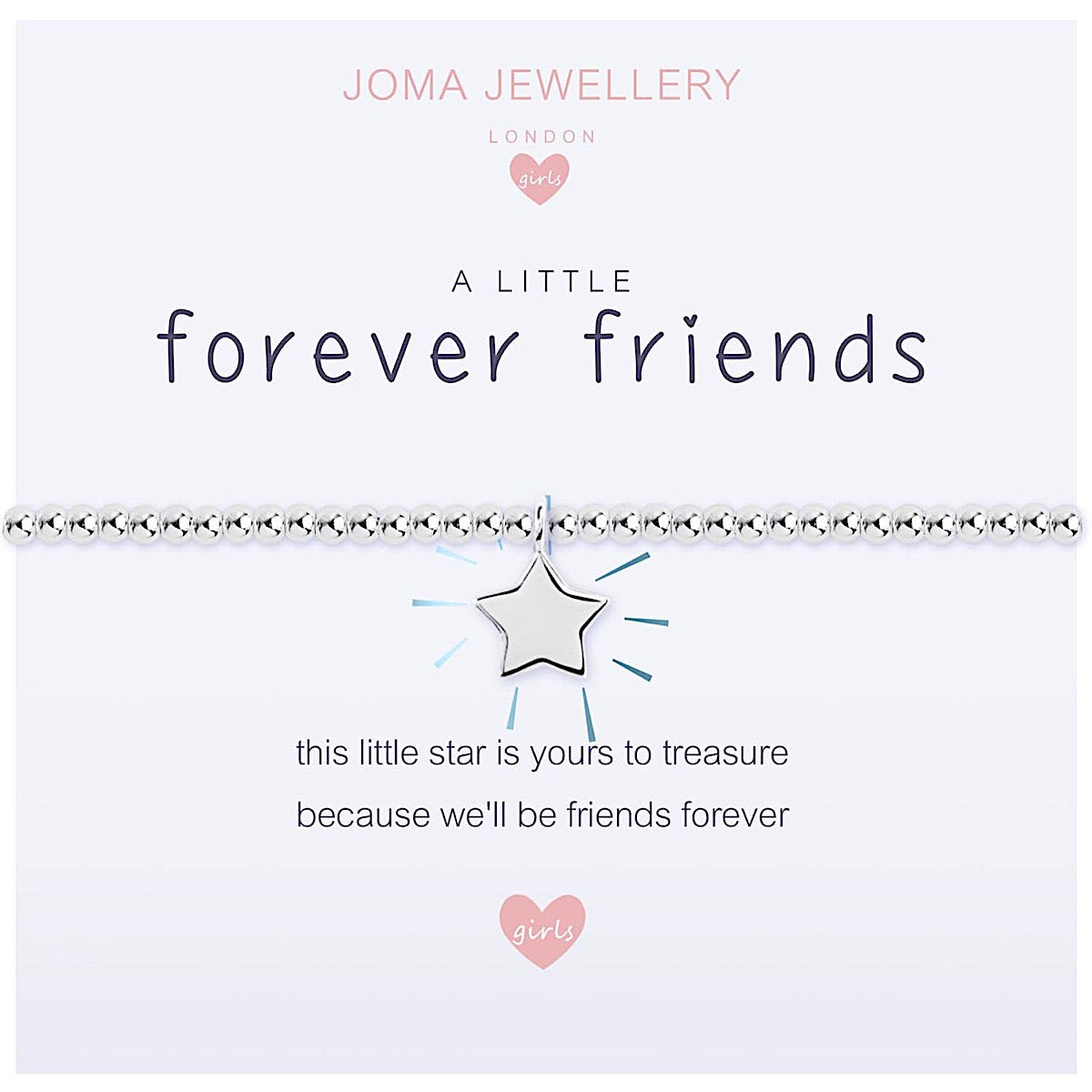 Joma Girls a little Forever Friends Bracelet - star