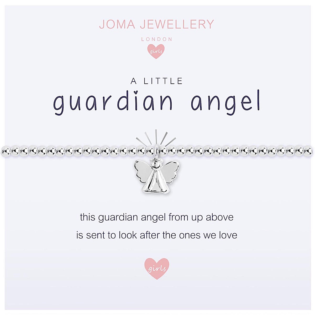 Joma Girls a little Guardian Angel Bracelet - angel