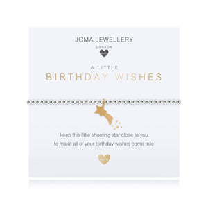 Joma Jewellery Girls a little Birthday Wishes Bracelet