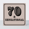 Vintage Icon 70 Sensational Card