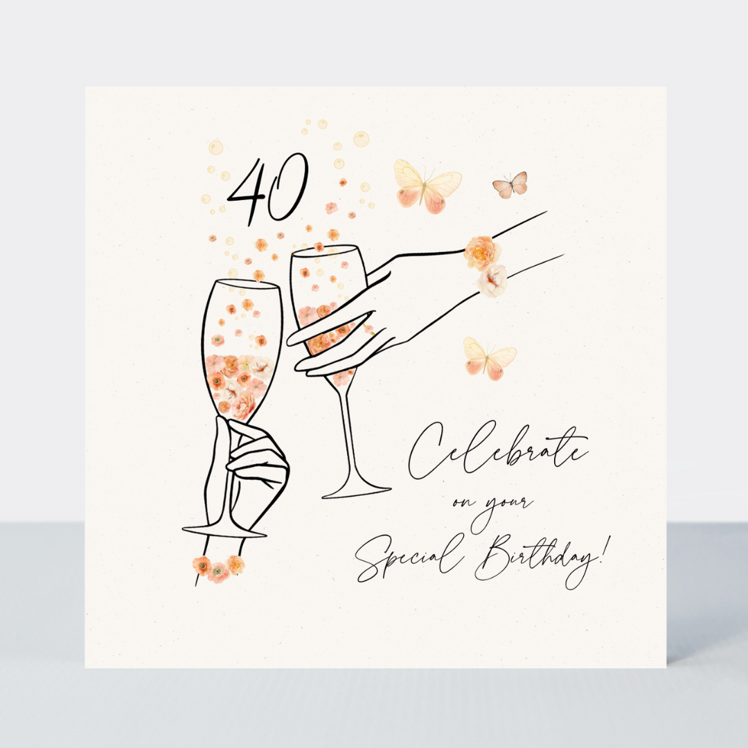 Camille 40 Birthday Card