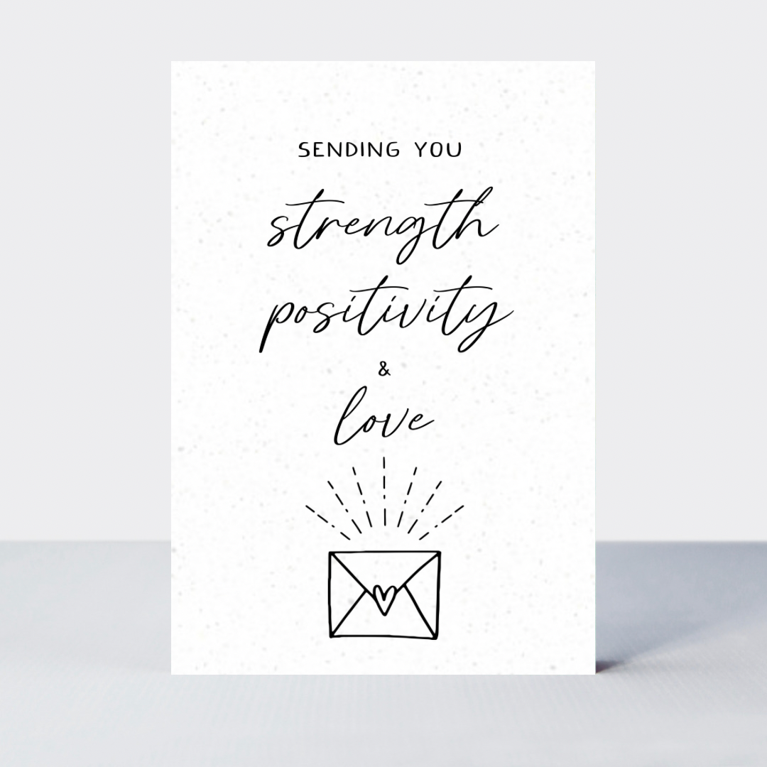 Touchstone Sending You Positivity Strength & Love Card