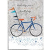 Cobalt Champion Birthday Bike Card