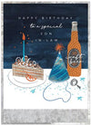 Cobalt - Son In Law Birthday Card