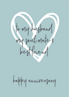 Wonderful You Soulmate Anniversary Husband Card