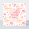 Sweet Hearts On Mothering Sunday Floral Card