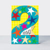 Ditto Age 2 Boy Stars Birthday Card