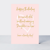 Wonderful You Daughter-In-Law Birthday Card - Foil