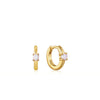Ania Haie Gold Kyoto Opal Huggie Hoop Earrings