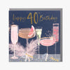 Elle - 40th Birthday Cocktails Card
