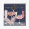 Elle - 60th Birthday Cocktails Card