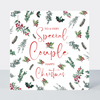 Evergreen Special Couple At Christmas Card