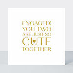 Only Love Engaged Card - Foil