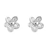 Sterling Silver  Daisy Stud Earrings