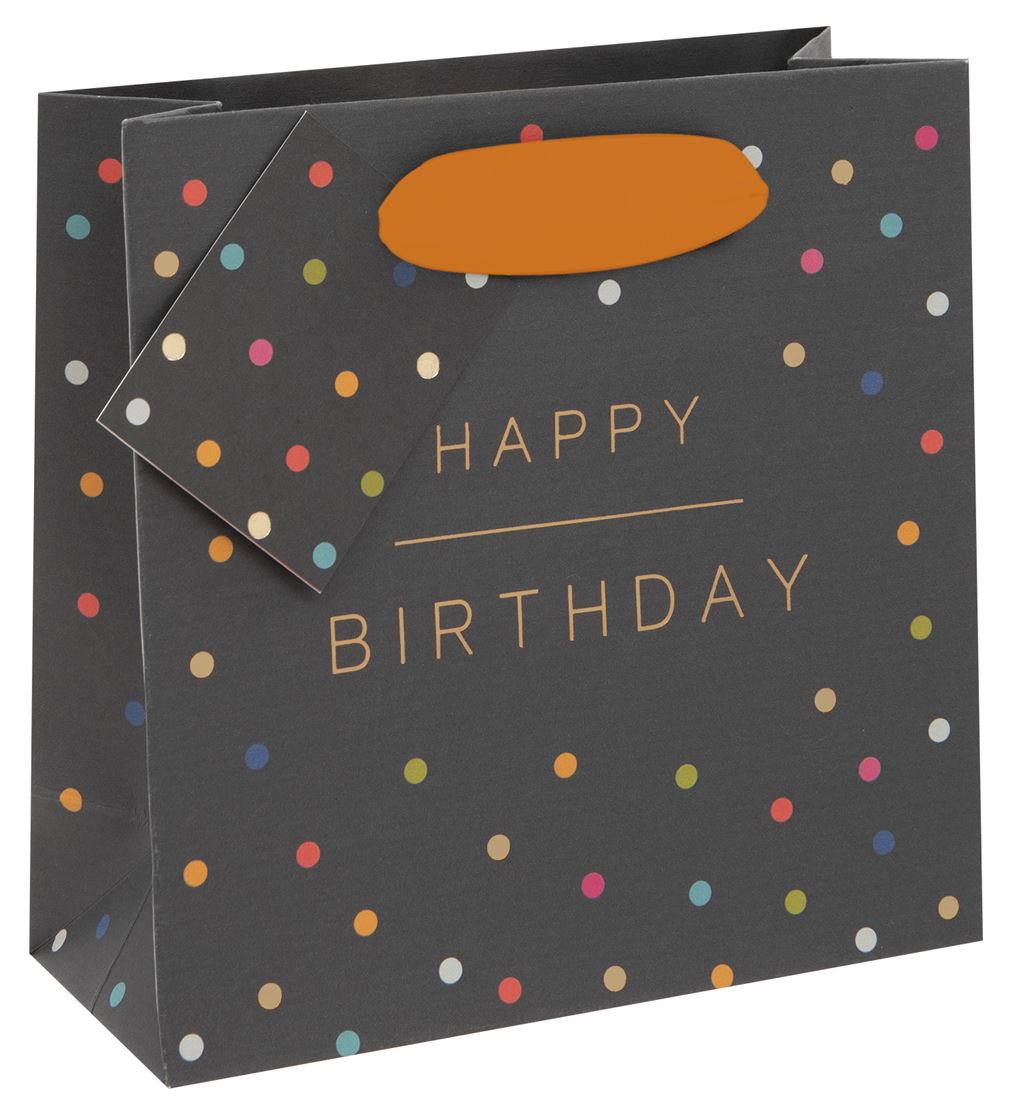 Glick Happy Birthday Spots Gift Bag - Small