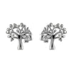 Iris & Miel Sterling Silver Tree of Life Stud Earrings