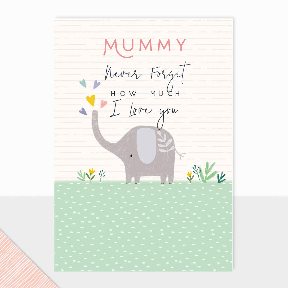 Halcyon Collection - Never Forget How Much I love You Mummy Card